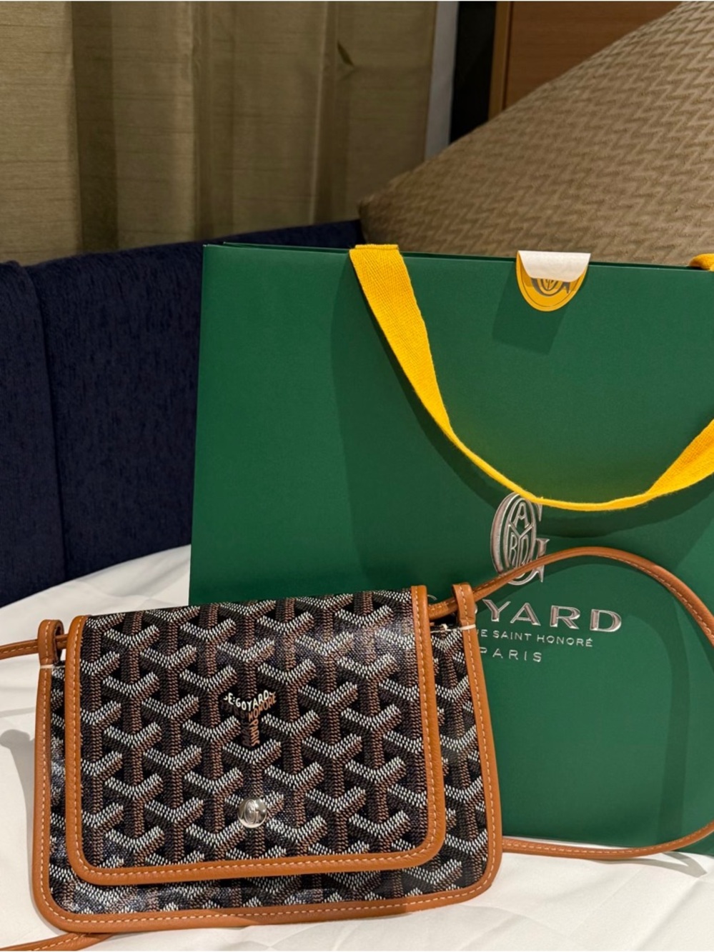 Goyard plumet Crossbody bag Brand new w tag/dust bag/authentic card/receipt! GWP